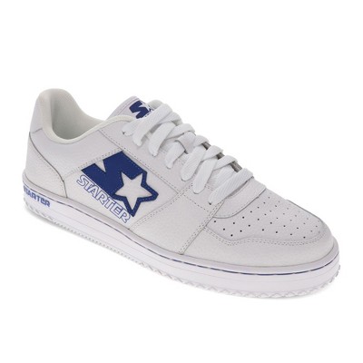 Starter Mens LFS 1 Genuine Leather Casual Lace Up Sneaker Shoe