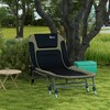 PAGED Folding Camping Chairs with Soft Padded Cushions Beach Chairs for Adults 180° Adjustable Reclining Lounger for Picnics, Balcony - 2 of 4