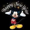 Men's Mickey & Friends Happy New Year Fireworks T-Shirt - image 2 of 4