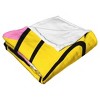 Cartoon Network Johnny Bravo Geometric Johnny Silk Touch Throw Blanket 50x60 Inches - 4 of 4