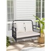 45"2-Person Outdoor Hanging Chair with Ropes - 2 of 4