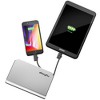 myCharge Hub Max 10050mAh/2.4A Output Power Bank with Integrated Charging Cables - Silver - image 4 of 4