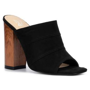 New York & Company Women's Lacinda Block Heels