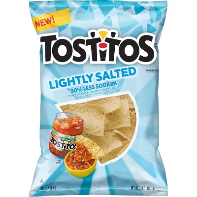 Tostitos Lightly Salted Restaurant Style Tortilla Chips - 13oz : Target