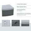 Sapphtopaz 10-Piece PE Rattan Outdoor Patio Sofa Set, Modular Sectional Sofa with Glass Tables, Storage Stools & Ottomans, Outdoor Sofa Set - 4 of 4