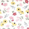 Hudson Baby Infant Girl Cotton Toddler Pillow Case, Soft Painted Floral, One Size - image 2 of 2