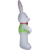 Gemmy Airblown Inflatable Easter Bunny Giant,  Tall, White - 2 of 3