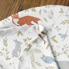 Sweet Jojo Designs Gender Neutral Baby Cocoon and Beanie Hat Swaddle Wrap Woodland Toile Multicolor 2pc - 4 of 4
