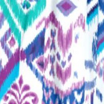 white multi batik