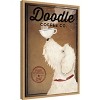 Amanti Art Doodle Coffee by Ryan Fowler Framed Canvas Wall Art - 2 of 4