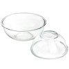 Gibson 4 Piece Glass Nesting Bowl Set - 4 of 4
