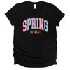 Simply Sage Market Spring Vibes Arched Varsity Short Sleeve Tee - 2 of 4