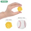 Unique Bargains Wicker Rattan Balls Decorative Orbs Vase Fillers Bowl Fillers for Christmas/DIY Crafts 30mm/1.2 Inch - 2 of 4