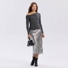 Women's Long Sleeve Asymmetrical Knit Top - A New Day™ - 3 of 3