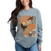 Simply Sage Market Chicken Boho Floral Garment Dyed Long Sleeve - 2 of 4