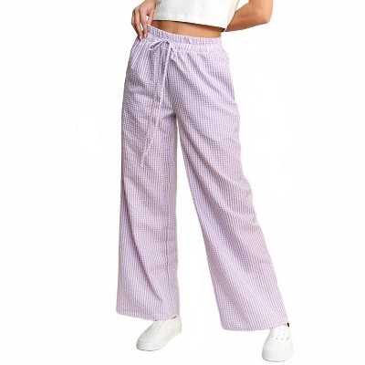 Women's Gingham Boxer Pants - JADE BY JANE