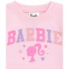 Barbie Girls Fleece Pullover Sweatshirt with Faux Fur Sleeves Toddler - 3 of 4