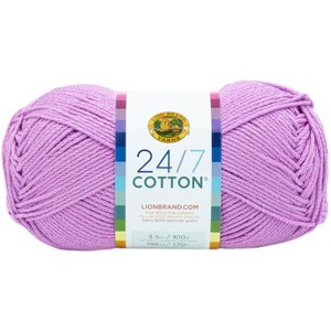 Lion Brand 24/7 Cotton Yarn - 1 of 2