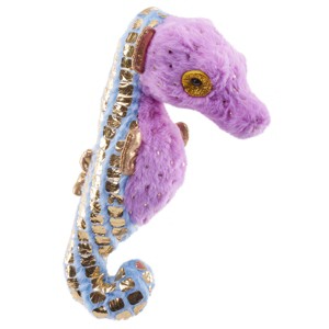 Wild Republic Foilkins Jr Purple Seahorse Stuffed Animal, 6 Inches - 1 of 1