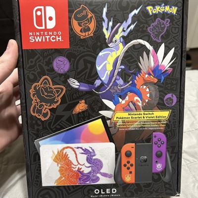 Nintendo Switch Oled Model : Scarlet & Edition Violet Pokemon Target