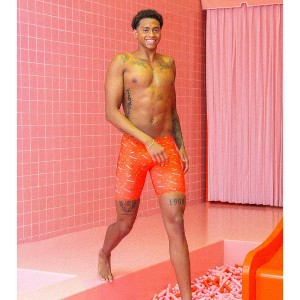 Sporti x Shaine Casas Confetti Jammer Swimsuit (26-40) - 1 of 4