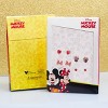 Disney Mickey and Minnie Mouse Classic Minnie Fashion Stud Earring - Classic Minnie, Red/Gold - 4 pairs - 4 of 4