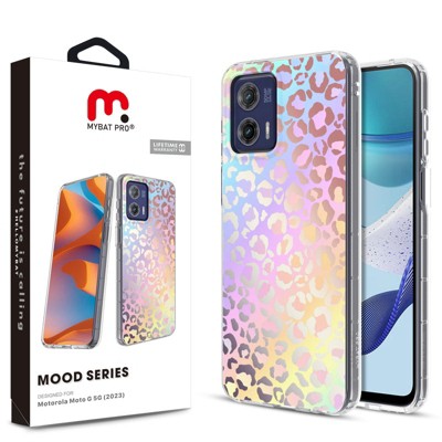 MyBat Pro Mood Series Case for Motorola Moto G 5G (2023) - Holographic Leopard