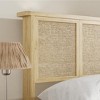 Rattan Bed Frame with Headboard, Platform Bed with 4 Storage Drawers, Sturdy Metal Base, Boho Cane Mattress Support, No Box Spring Needed - 4 of 4