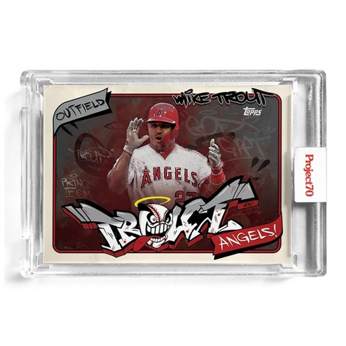 Topps Mlb Topps Project70 Card 302  1974 Mike Trout By Solefly : Target