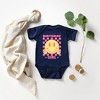 The Juniper Shop Birthday Girl Checkered Baby Bodysuit - 2 of 3