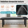 FDW Massage Table Stationary Massage Bed Spa Bed 75’’ Long 29.5” Wide Heavy Duty Stationary Massage Table Bed with Memory Foam Layer Salon Bed - 2 of 4