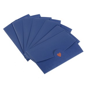 Unique Bargains Blank Paper Mini Vintage DIY Greeting Card Envelope 12 Pcs - 1 of 4