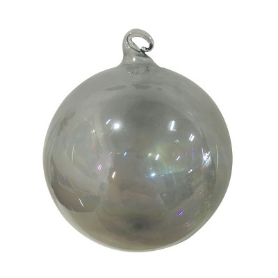 Season's Designs Christmas Tree 120Mm Glass Ornamentament Bulk Pack Transluce
