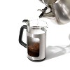 OXO 8 Cup French Press Coffee Maker - Black - 11294500: Stainless Steel & Glass, Nonslip Base, Manual, Hand Wash - 4 of 4