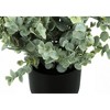 NicBex 2PC Artificial Plants Eucalyptus Grass, Fake Plants in Black Pots, Tabletop Faux Plants Indoor for Living Room, Windowsill Decor - 4 of 4