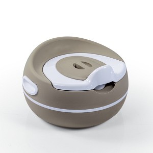Dolu Nuve Potty Training Seat, Portable Toilet Chair for Kids, Stone Grey - 1 of 4