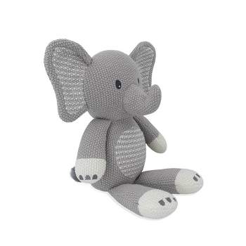 Living Textiles Baby Stuffed Animal - Mason Elephant