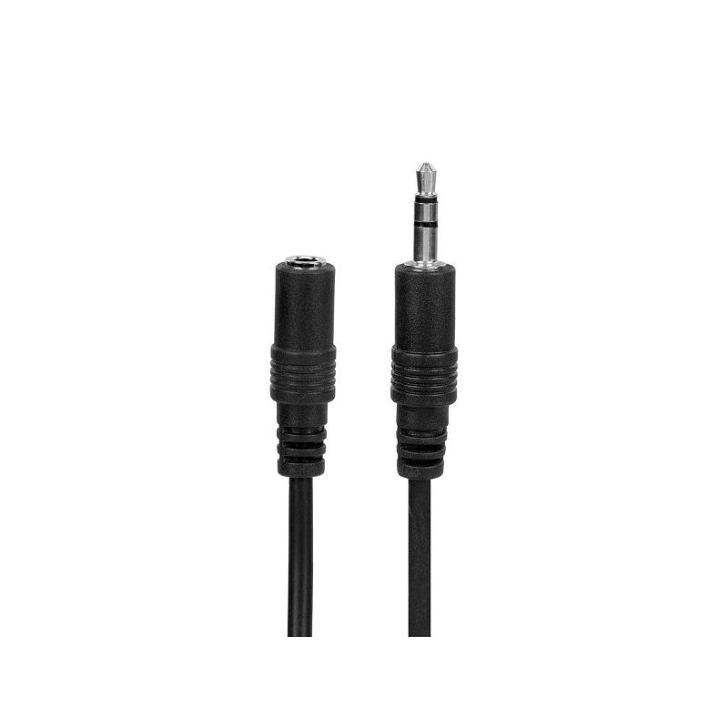 Monoprice Stereo Extension Cable - 50 Feet - Black | 3.5mm Plug/Jack Male/Female, 5 of 7