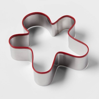 Stainless Steel Gingerbread Person Cookie Cutter - Threshold™