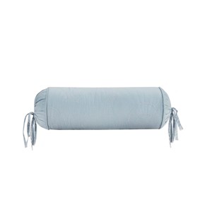 Gracie Mills Ramos Coastal Blue Quilted Bolster Pillow - One Size - Blue - 1 of 3