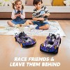 Joyfy Remote Control Car, 2.4GHz RC Drift Car with 4WD & Smoke Effect,  Birthday Christmas Halloween Gift Toys for 6 7 8 9 Year Old Boys Girls Kids - 3 of 4