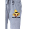 Curious George Womens' Character Yellow Hat Sleep Jogger Pajama Pants Grey - 2 of 3