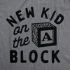 New Kid On The Block Baby Bodysuit Funny Sarcastic Graphic Novelty Jumper For Infants - Crazy Dog Baby Bodysuit - 2 of 4