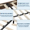 10.24" High Storage Platform Bed Frame - Wood & Metal Slats, No Box Spring Needed | Headboard Not Included, Easy Assembly - 4 of 4