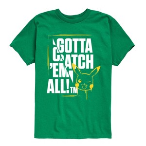 Boys' - Pokémon - Gotta Catch Em All Short Sleeve Graphic T-Shirt - 1 of 4