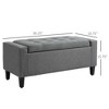 NicBex Storage Bench Ottoman with Storage Linen Fabric Storage with Lift Top for Bedroom and Entryway - 4 of 4