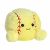 Aurora Mini Shortstop Soft Ball Palm Pals Adorable Stuffed Animal Yellow 5" - 2 of 4