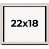 PosterPalooza | Minimalist Shadow Box Silver Picture Frame - UV Acrylic, Backing Board, Hanging Hardware - 2 of 4