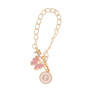 Unique Bargains Butterfly Heart Cup Chain Charm Water Cup Pendant 1 Pc - 1 of 4