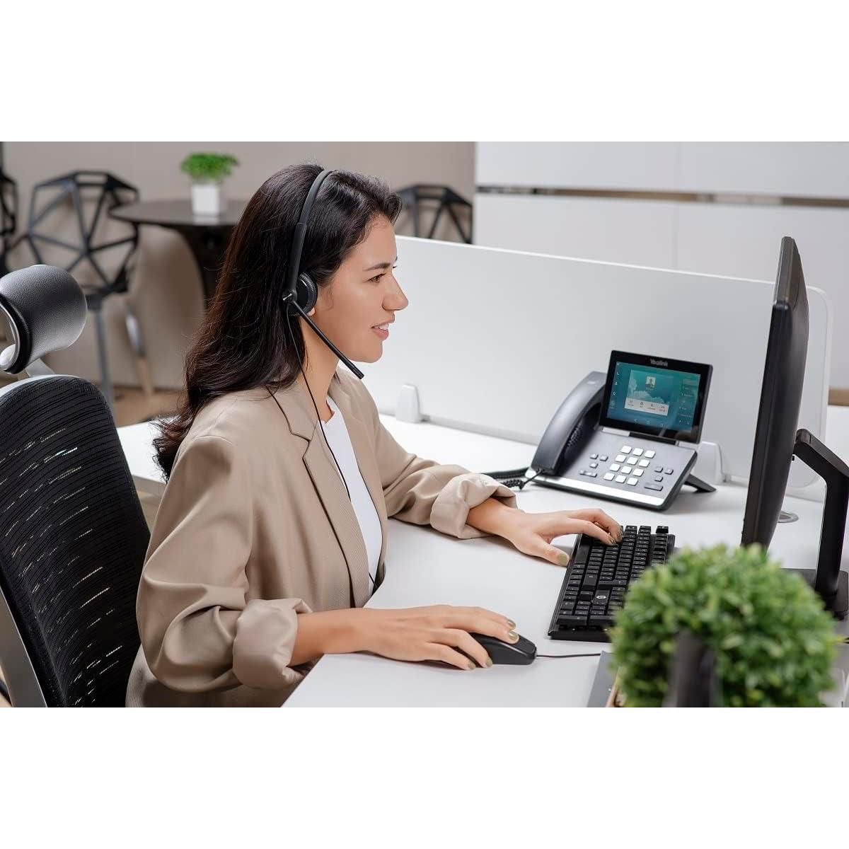 Yealink UH34 LITE Teams Monuaral On-Ear USB Wired Headset 1308046 - thumbnail 4